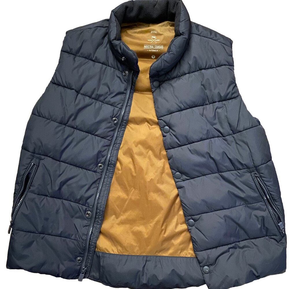 GAP Industrial Standard PrimaLoft Puffer Vest Men’s Small
